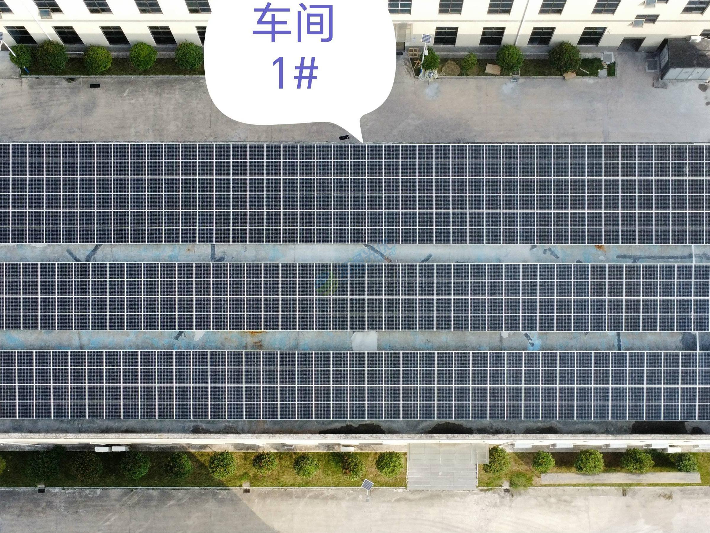 湖北瑪耐倫科技有限公司799.7KW光伏電站